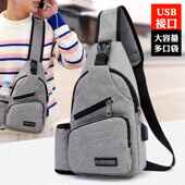 斜挎包户外运动挎包多功能牛津布防泼水单肩包 男韩版 新款 胸包