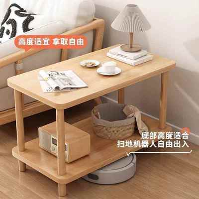 实木小桌子小茶几边几电视柜家用卧室房间床头柜小户型简约沙发柜