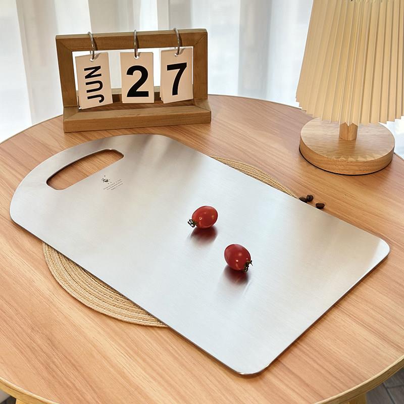 小怪兽304不锈钢菜板卫生防霉砧板刀板擀面板切菜板厨房加厚家用