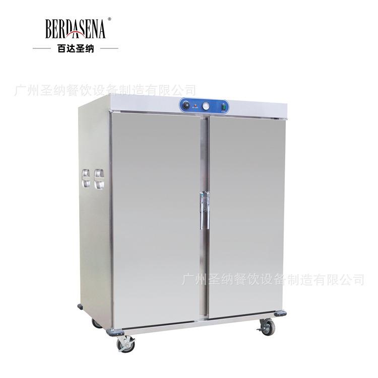 22层双门宴会保温餐车不锈钢电热手推保温送餐车餐厂家MEC-22