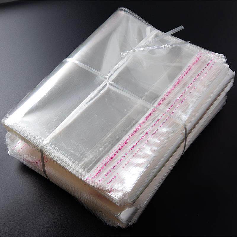 料现明货8*42不756干自粘袋OPP袋子自封袋透塑服装胶卡头百货包装