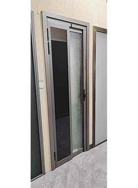 北京定制PD门三七折叠推拉门窄边厨卫门钛镁合金寝室门