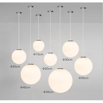 简约现代圆球吊灯美甲店铺商用餐厅过道个性橱窗球形泡泡婚庆吊灯