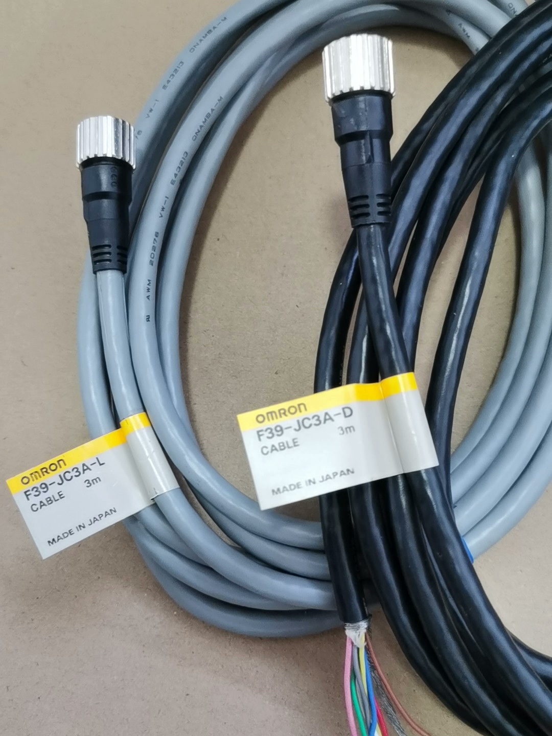 F39-JC3A-L欧姆龙 日本原装进口线3米长F39-JC