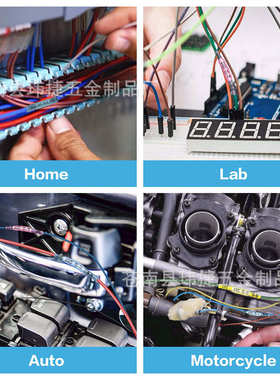 540pcs盒装防水热缩端子 中接端子组合绝缘圈状接线端子盒装