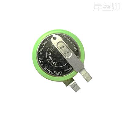 松下CR2050HR耐高低温120 -40度小汽车胎压监测3V纽扣电池CR2050B1250