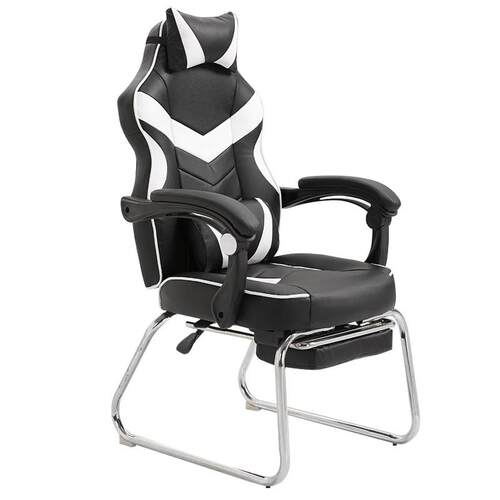 网吧弓形电竞椅简约懒人家用电脑椅办公椅赛车椅子游戏椅可躺座椅