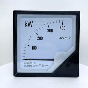 千兆瓦特kw 380v200kw400kw500kw1mw功率表三相42l6 表有功指针式