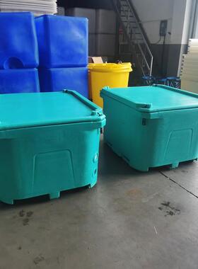 660L滚塑保温箱冷暖两用储存果蔬海鲜浸泡桶双层耐用耐磨异形