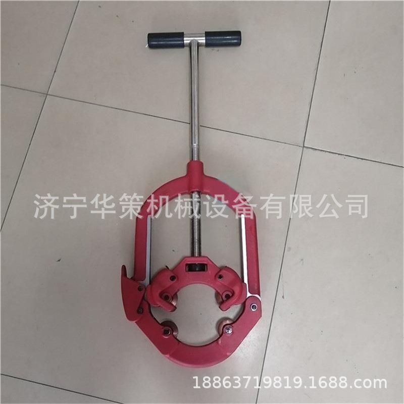 无火花手动切管机 4-6寸钢管旋转式割管机 管子割刀切管器