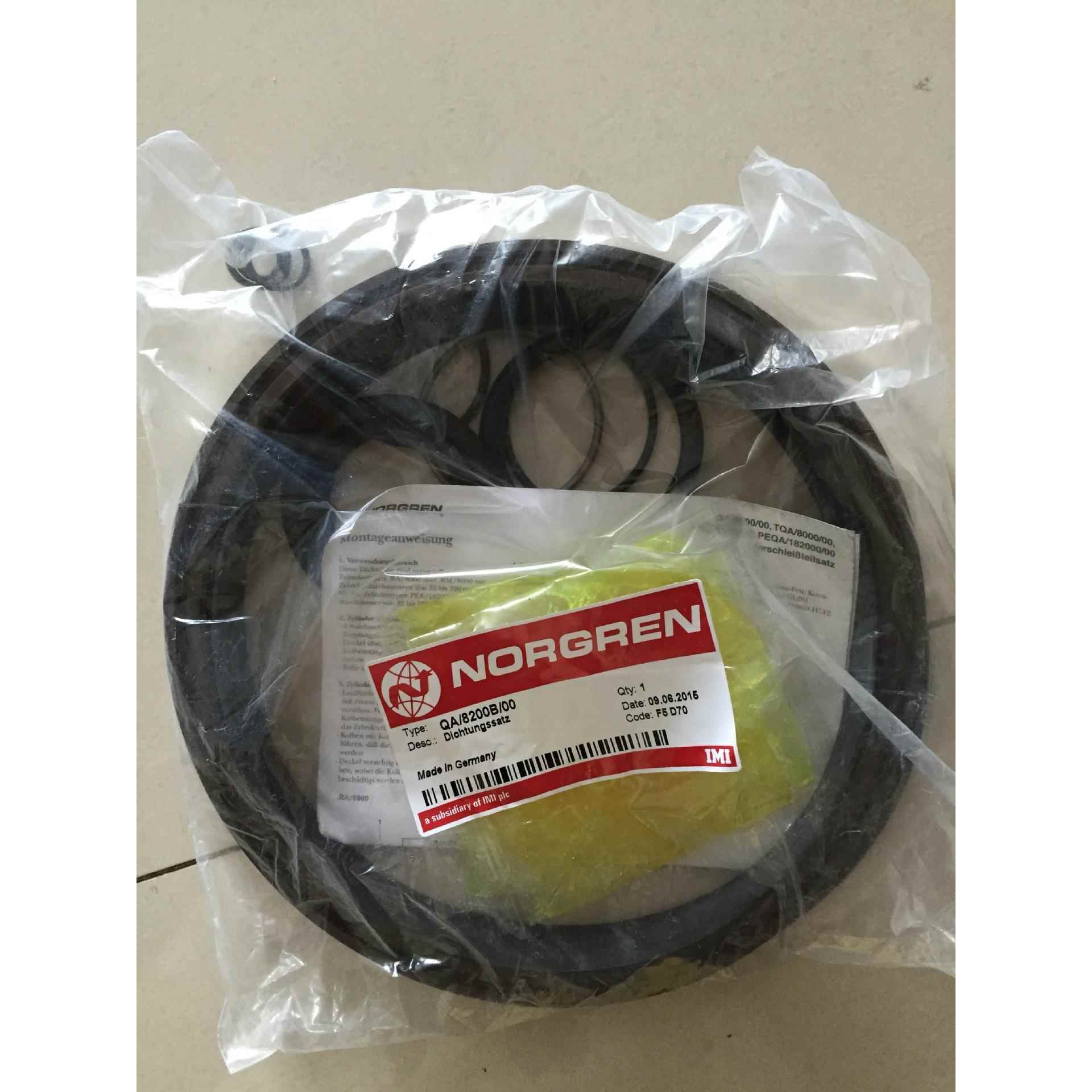 NORGREN诺冠RA/8200气缸维修包QA/8200B/00 一级 原装正品