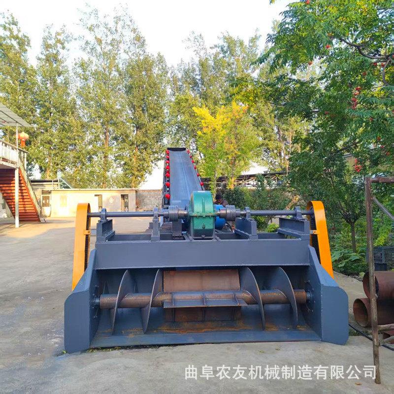 砂石煤走堆取料机钢制履带行式扒料机大炭输送量装车扒沙机