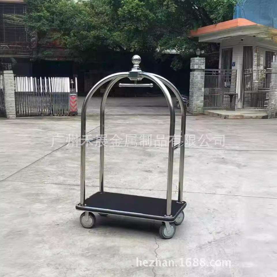 厂家直销酒店行李车手推车大金顶行李车行李车