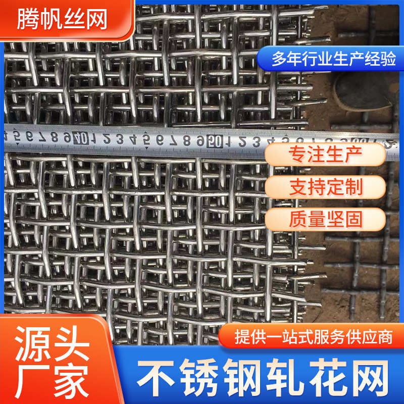 厂家供应锰钢钢丝网 钢丝编织网 轧花网 振动筛网 矿筛网价格电联
