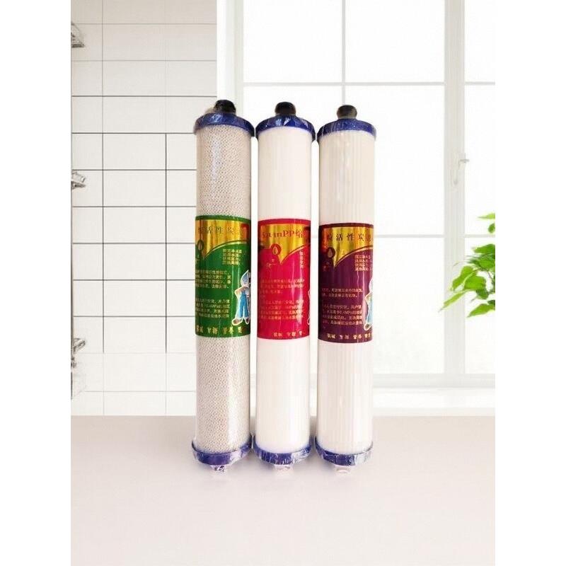 天天一泉水九尊山泉家用净水机前三道装PP棉颗粒碳精密压缩碳RO膜