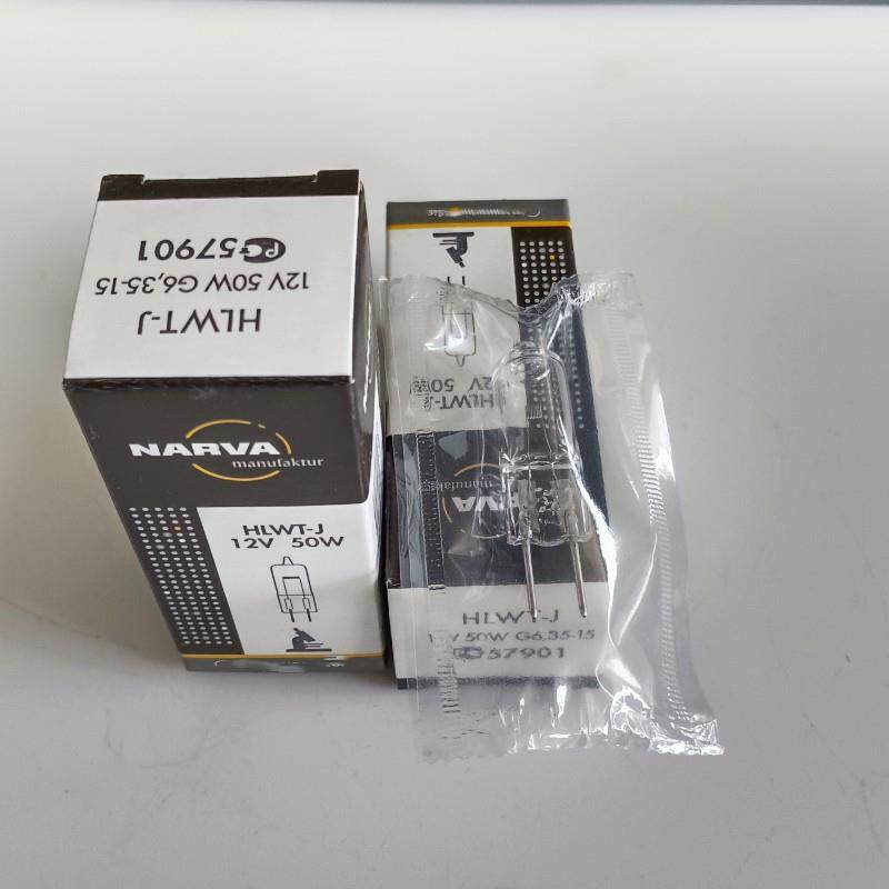 NARVA利华57901 HLWT-J 12V50W 精密光学仪器灯泡 卤素灯泡 灯珠