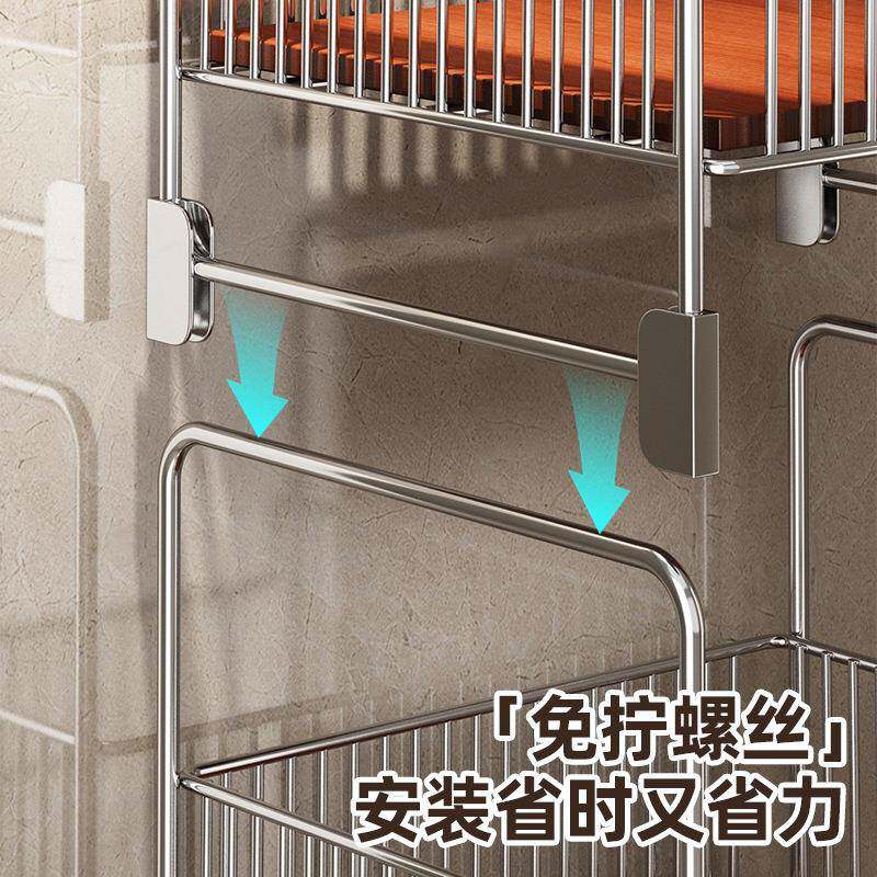 中古衣室篮推车脏收纳筐浴置物架地脏ZYL衣篓移动落分层洗衣篮款