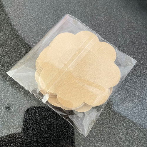 无纺布厂家现货走光绸缎胸贴乳贴