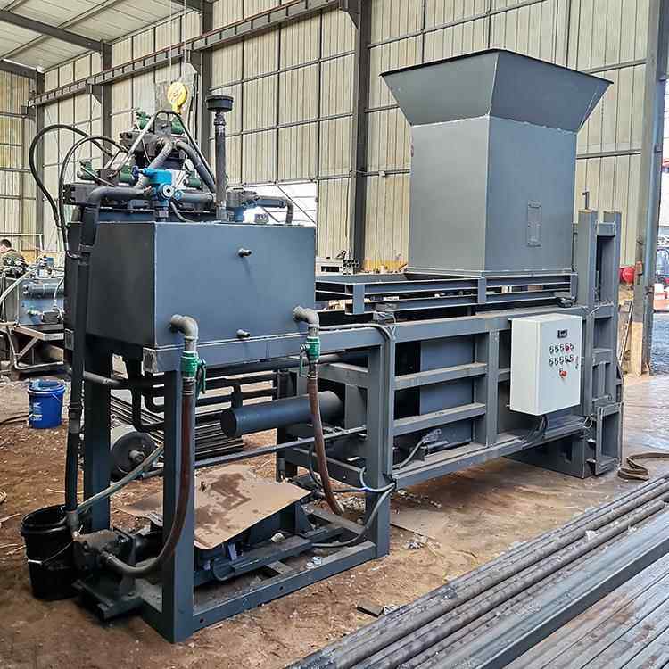 双缸青储秸秆打包机锯末木屑打包套袋机牛羊养殖饲料打包机