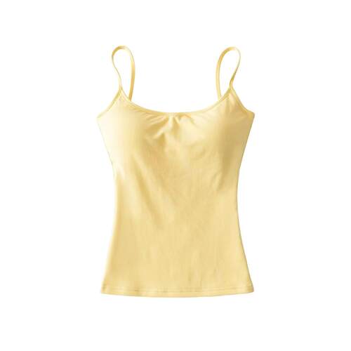 One piece chest cushion vest for women wearing high