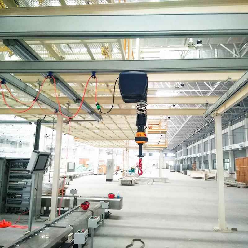 铝合金升降组合式吊机起重机龙门式KBK柔性导轨厂房车间安装搬运