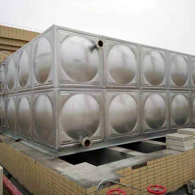 定做保温方形生活水箱消防水箱设备供水一体化304箱泵不锈钢泵站