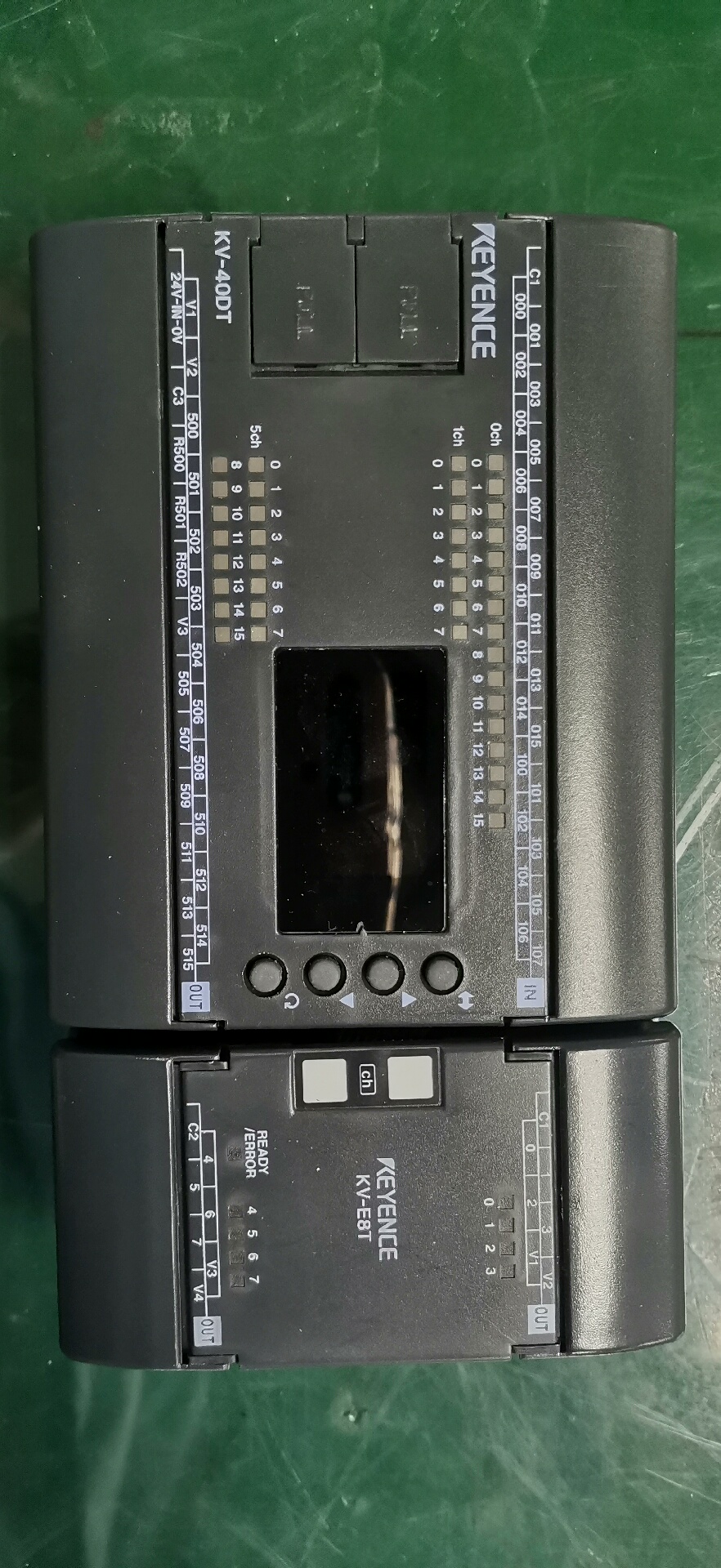 一套基恩士KV-40DT和KV-E8T模块，实物图，一起出手