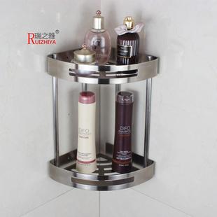 加厚款 转浴室置物架340不锈钢角架生卫间角架浴室 钢板三角无品牌