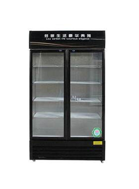 啤酒 冷料藏商保鲜柜 用立柜式冰箱无品牌/ 双门饮柜鲜肉冰柜