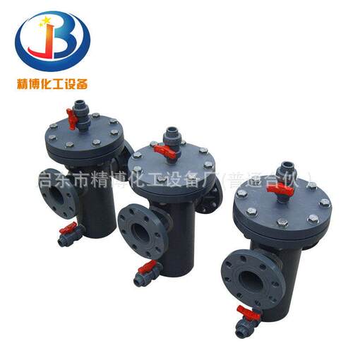 厂家供应 泵用UPVC蓝式过滤器 快开塑料篮式过滤器