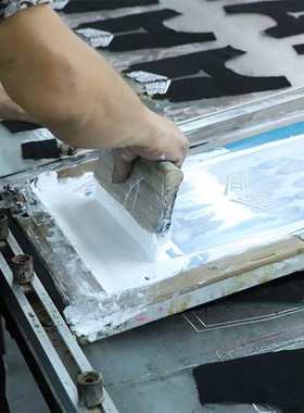 布料网图 生产厂家涂布版硅橡胶 手工硅胶布料层用印花硅橡胶液体