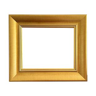 裱木质画框实木裱自装 定制木制装 相框空外框 油画法式 复古金色美式