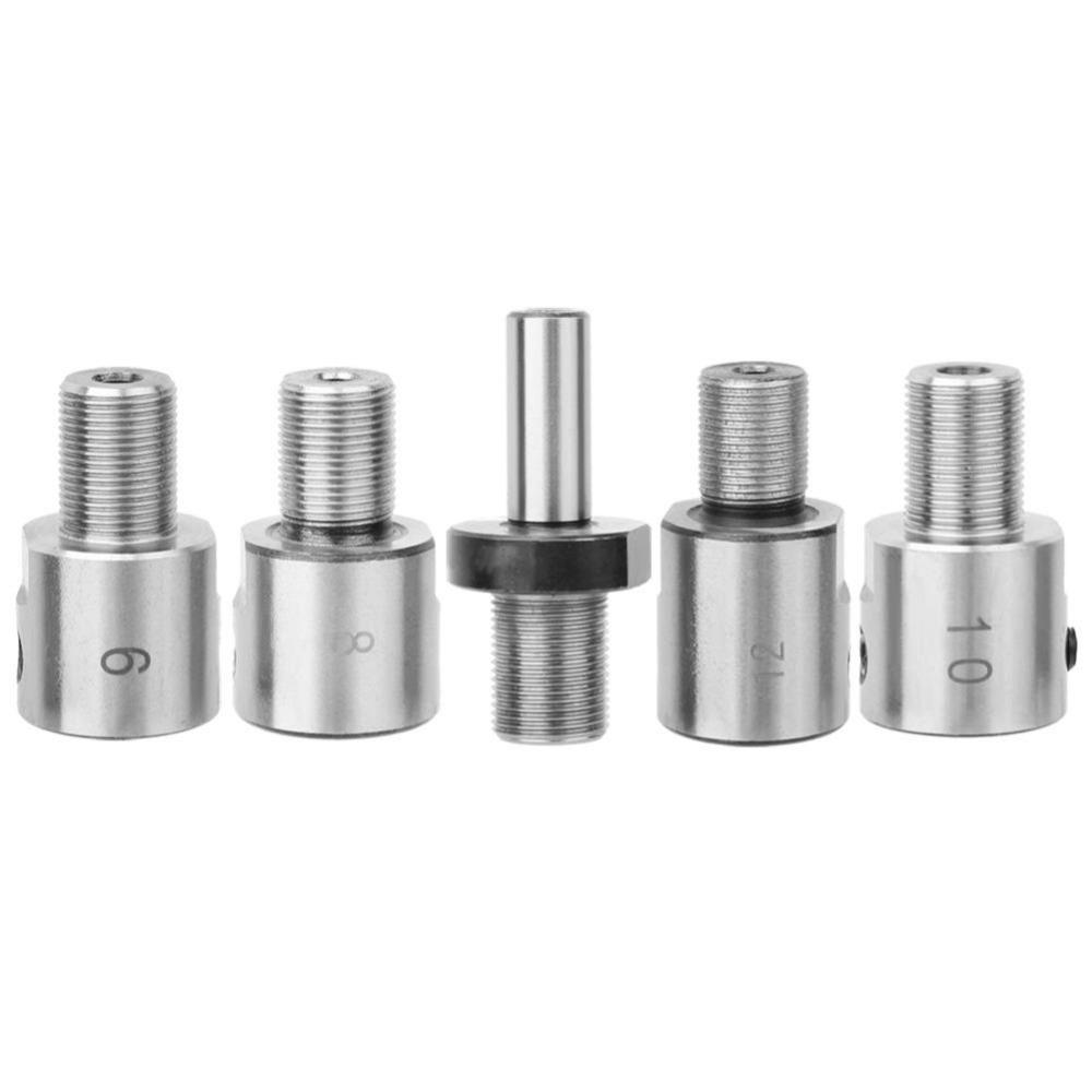 手紧三爪四爪自定心卡盘接杆 M14*1电机轴车床微型内孔6-12连接杆