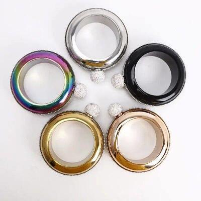3.5OZ Jug Bracelet Hip Flask Portable Round Flask for