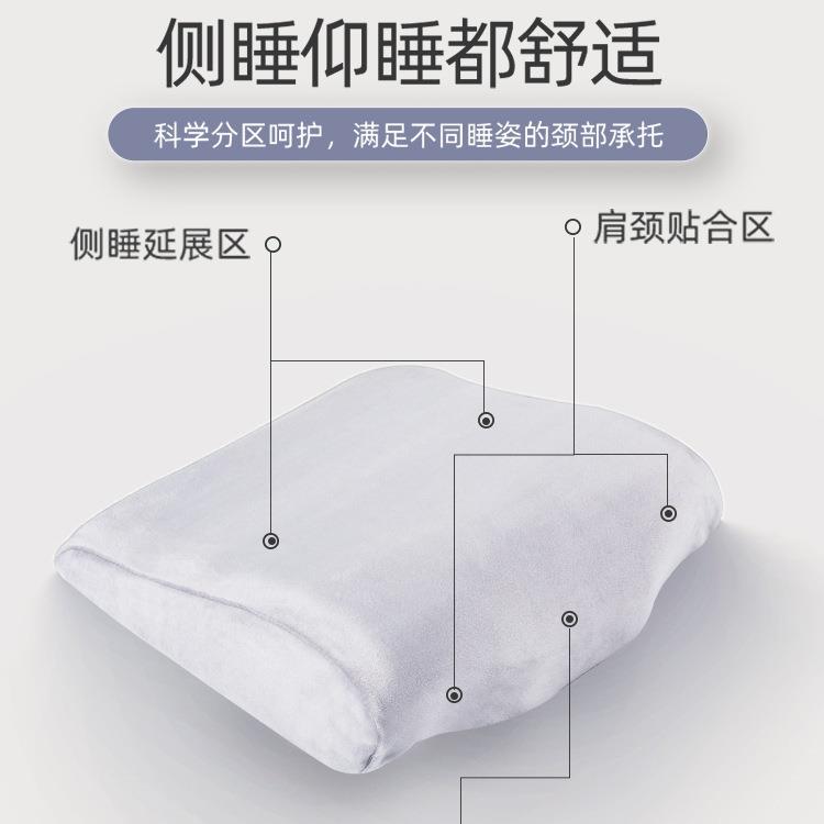 办公室午休折叠床小枕头便携午睡枕头学生午睡枕趴睡枕记忆棉抱C&
