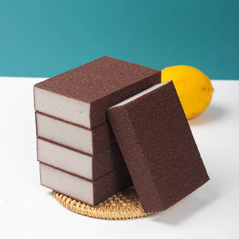 金刚砂刷锅海绵擦洗锅底黑垢除垢魔术擦清洁魔力擦去污纳米海绵块