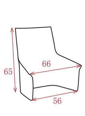 FC-707大班中班办公旋转极简舒适轻奢大板靠背弯板曲胶合板电脑椅