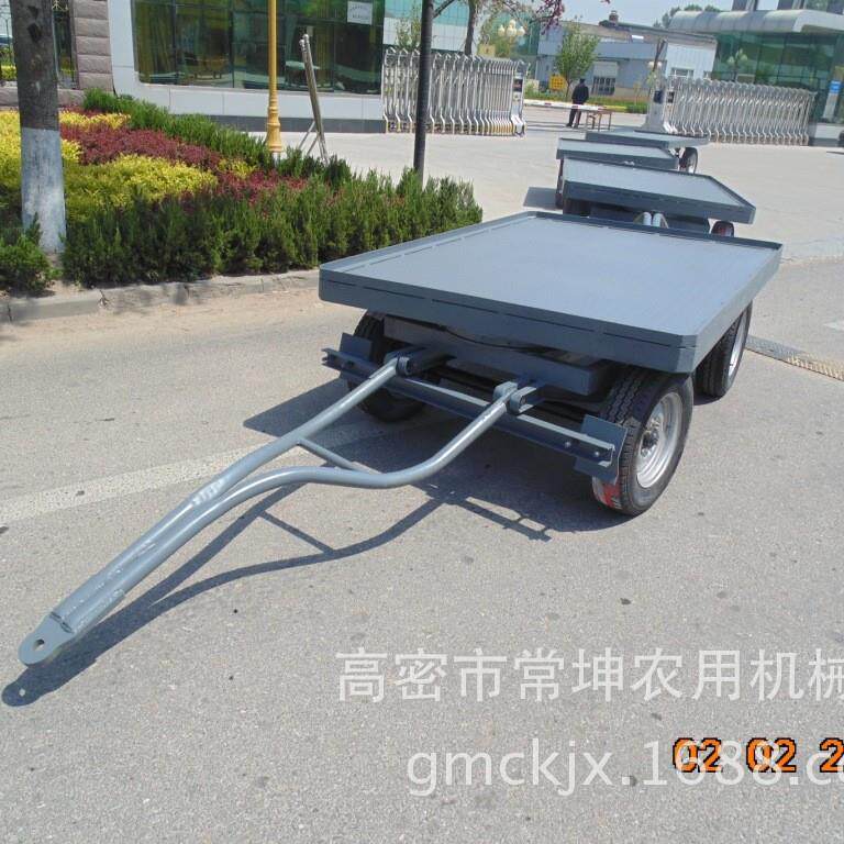 厂家供应2吨平板拖车小型平板拖车挂车