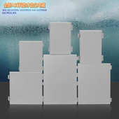 合页塑料箱防水配电箱基业电表菲控制箱盒卡扣户外箱电气德搭扣