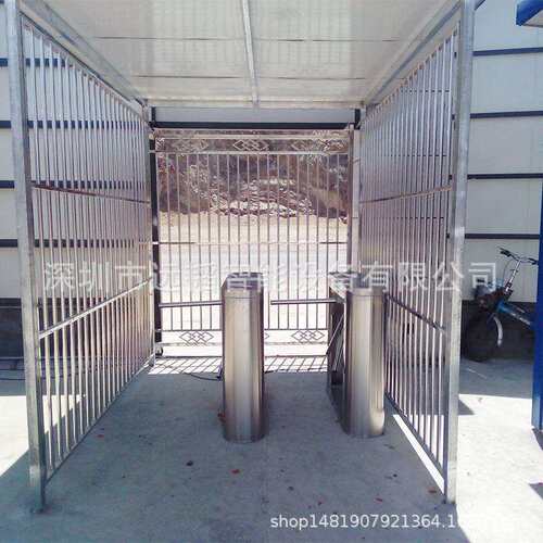 建筑工地指纹考勤管理人行通道三辊闸机对接LED显示屏对接住建局