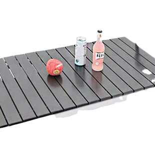 露营推车蛋卷桌板户外摆摊折叠可升降聚拢款 营地野餐拉车桌子盖板