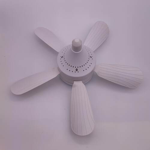 跨境新款五叶风扇灯三色调光三档调速小型吊扇灯餐台车库灯泡风扇