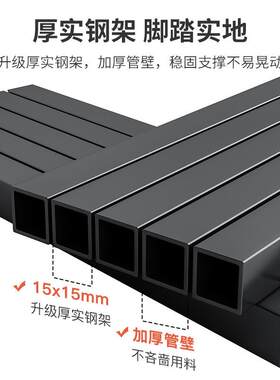 书架QVZ置落物架地简易客厅收纳架铁艺间房架储物架办公室展示书