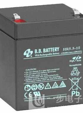 bb蓄电池HR5.5-12 美美电池 BP12-5AH BB电池12V5AH 美美蓄电池