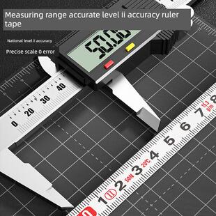 胜达皮尺大卷尺50米钢卷尺米尺软尺30米100米工程测量手提架尺