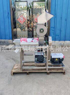 大型哈密瓜榨汁机 商用沙棘果破碎榨汁机 多功能青椒螺旋榨汁机