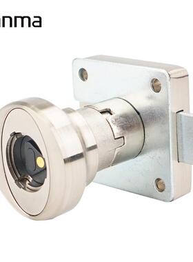 金万码智能无源电子圆锁智能抽屉锁 WM-2000C-CT01直角回转锁