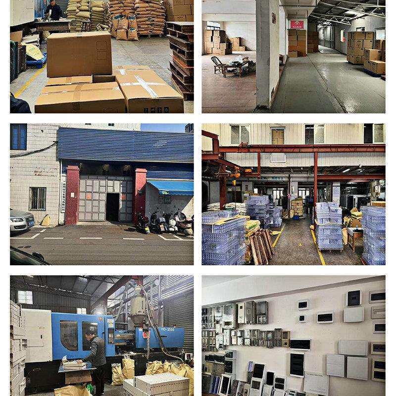 白色/透明配电箱盖板家用型48回路箱面板BHP2全塑料空开盒盖子