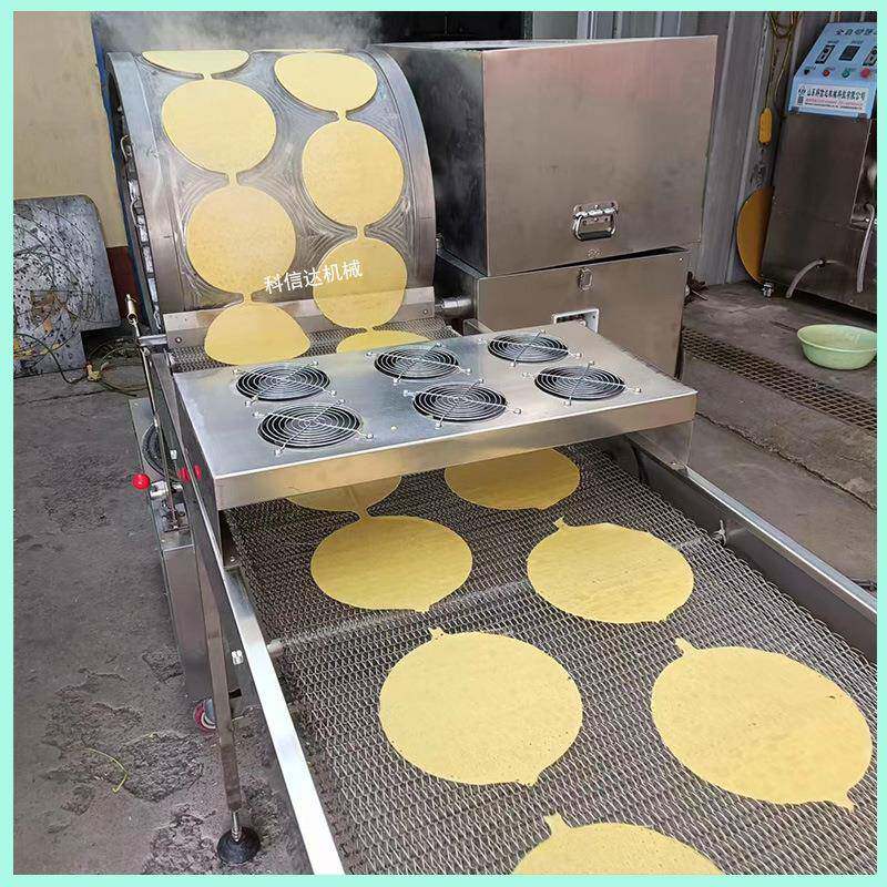 全自动商用千层饼蛋皮机榴莲千层蛋糕皮机班戟皮机虎皮纹蛋皮机