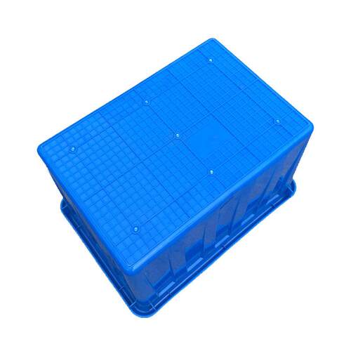全新PE塑料水箱160L水箱红色长方形可带盖745*540*445塑料周转箱